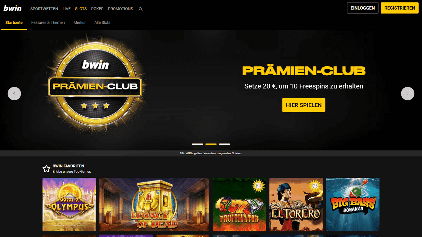 Allgemeine Informationen zum bwin Casino